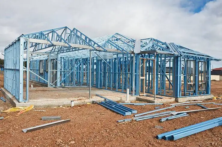 Barndominium project in Texas